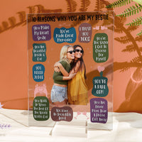 10 Reasons Why You Are My Bestie - Personalized Acrylic Photo Plaque image 4